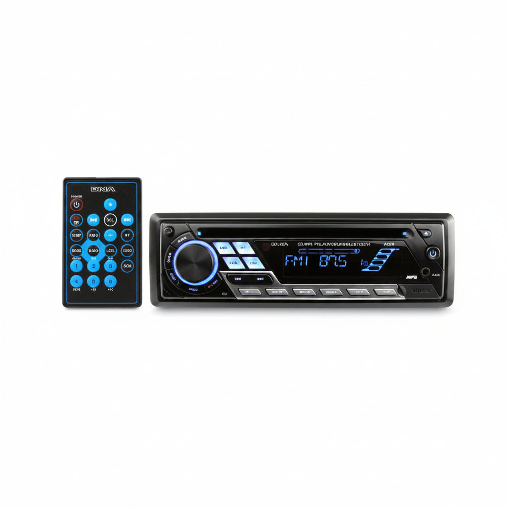 DNA ACD8 Single DIN CD/MP3 Player with Bluetooth, SD, USB and AUX Inputs