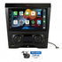 Aerpro 7" multimedia receiver with a black facia kit, displayed alongside a 720P HD AHD surface mount camera.