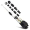 Aerpro AP178E Universal Electric Antenna with 5 section stainless steel mast and various mounting heads.