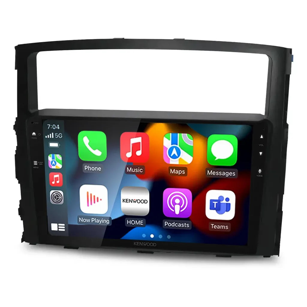 Kenwood DMX80AXS 9-inch touchscreen AV head unit with wireless smartphone connectivity and high-resolution display