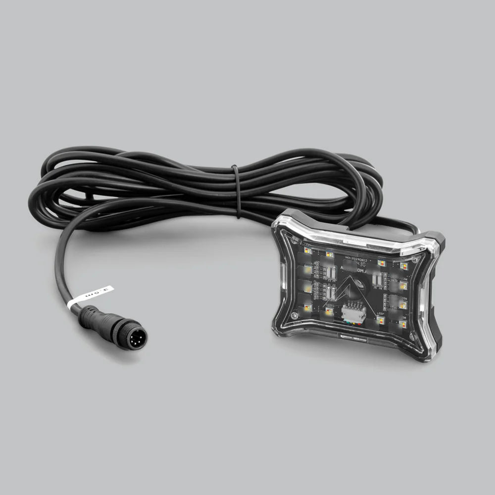 ALTIQ ALRGBW8PRO Spectrum Pro RGB-W LED Rock Light Kit 8-Pack Bluetooth Controlled