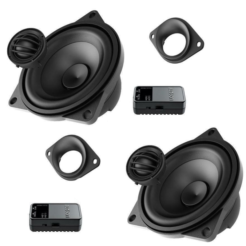 Audison APBMW K4E Prima Line 100W 2-Way OEM Component Speaker Kit - Pair