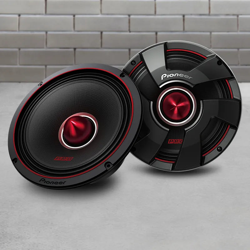 Pioneer TS-M801PRO 8" 700w Max Power PRO Series Mid-Bass Driver (Sold as a Pair)