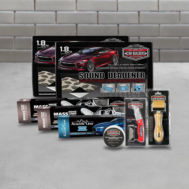 Car Builders PUP Pick Up Truck Sound Deadening Packs