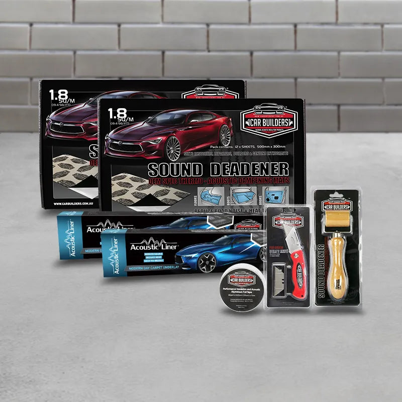 Car Builders PUP Pick Up Truck Sound Deadening Packs