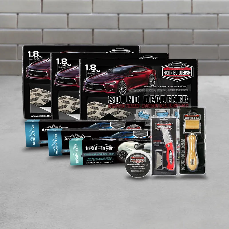 Car Builders PUP Pick Up Truck Sound Deadening Packs