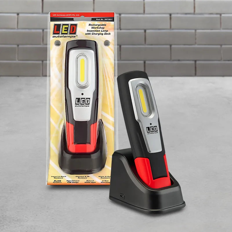 LED Autolamps HH190-1 Rechargeable Workshop Inspection Lamp