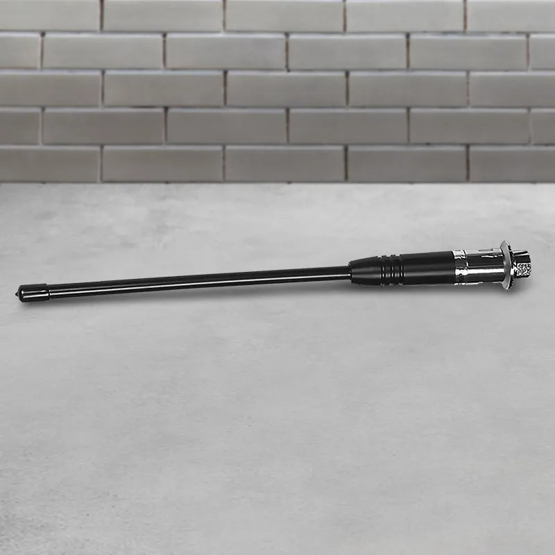 Uniden AT380 3.0 dBi Gain UHF Antenna – Highly Flexible Rubber Whip with Black Heat Shrink