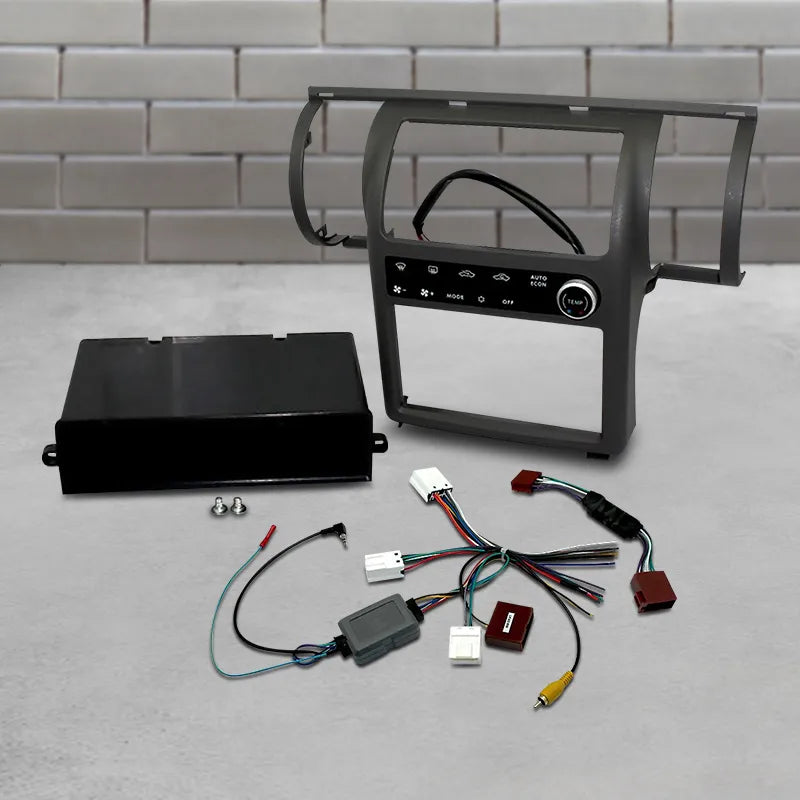 Aerpro FP8273SZ 2-DIN Stereo Install Kit Suit Nissan Skyline 2001-2004 V35 350GT Pewter