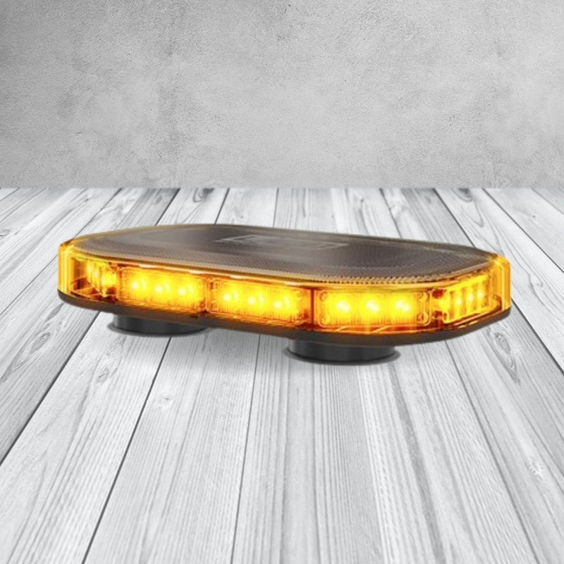 LED Autolamps LB246ATMM 12-24 Volts Amber Emergency Mini Light Bar