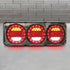 LED Autolamps MAXILAMPC3XRWB 12/24V Maxilamp Stop/Tail/Indicator/Reverse/Reflector Combo Lamp Black Chrome