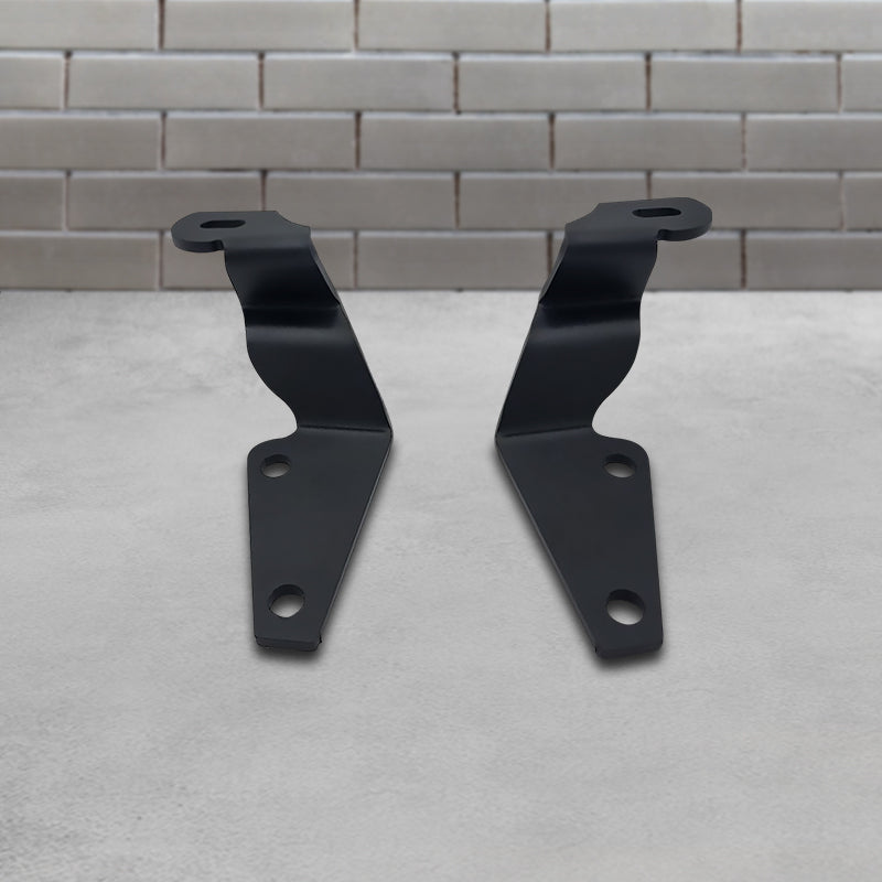 GMF4x4 LB-051 LED Light Brackets Powder Coated Black To Suit Hilux N80 2015+