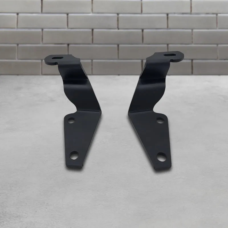 GMF4x4 LB-051 (051-LB) LED Light Brackets Powder Coated Black To Suit Hilux N80 2015+