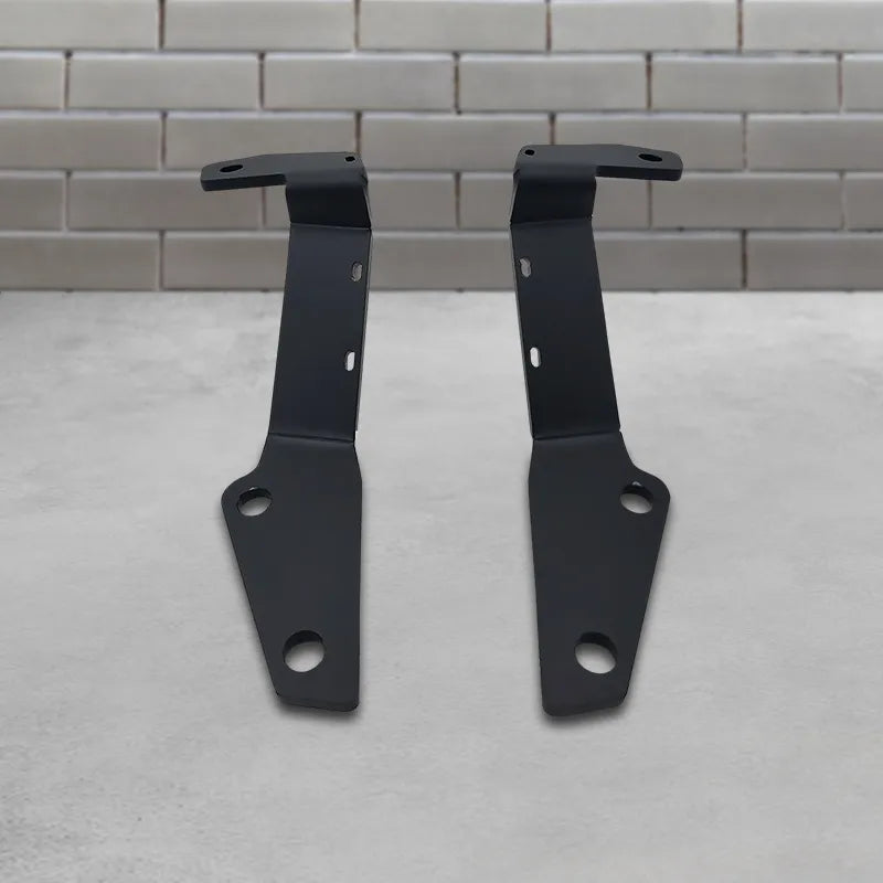 GMF4x4 LB-052 (052-LB) LED light Brackets Powder Coated Black To Suit LC200 2016+