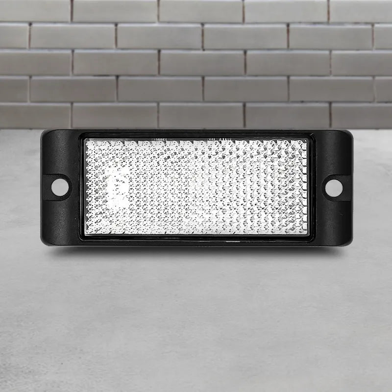 LED Autolamps 7035WB White Reflector With Mounting - Box of 100