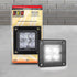 LED Autolamps 73120BM 9/30V Flood/Reverse Lamp Recessed Mount Black E. Coating