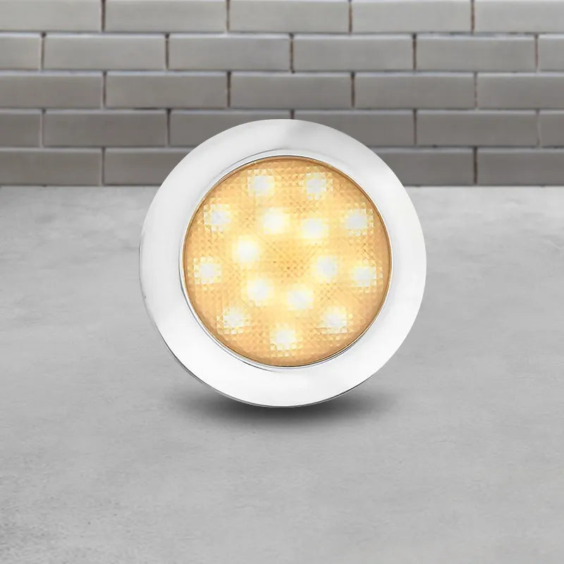 LED Autolamps 7515WB 12V LED Interior Lamp Cool White Bezel