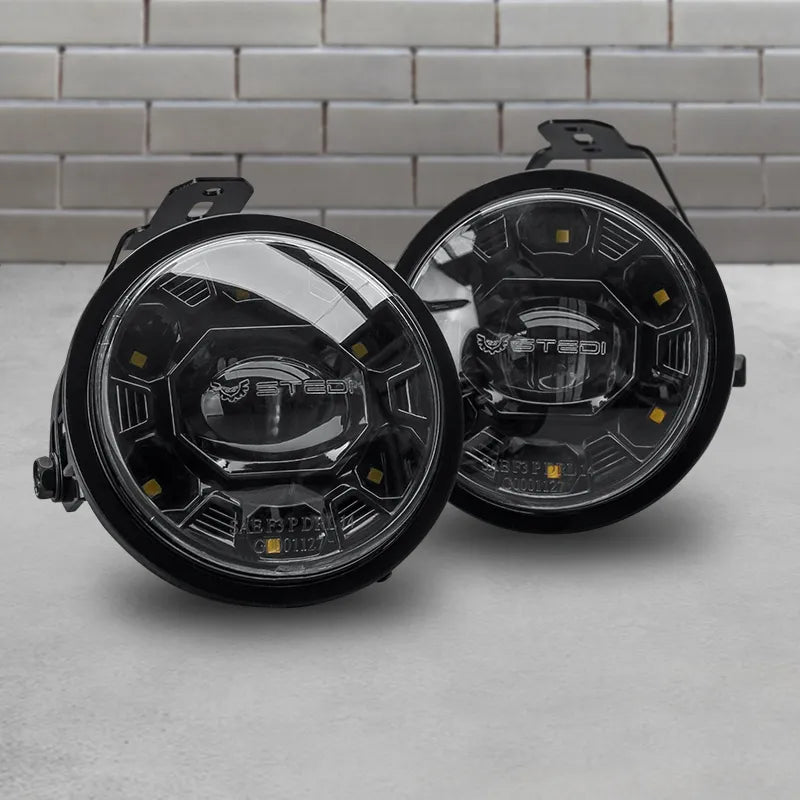 STEDI LEDCONV-IRONMAN-BLK LED / DRL Fog Light to Suit Ironman Bull Bars
