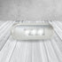 LED Autolamps 86WMB 12-24V LED Front Marker Light Stainless Steel Bezel