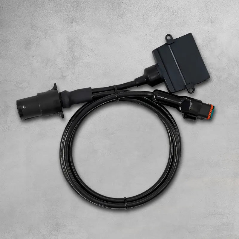 Elecbrakes A 7SR-7 Plug and Play Adapter - 7 Small Round to 7 Flat Socket