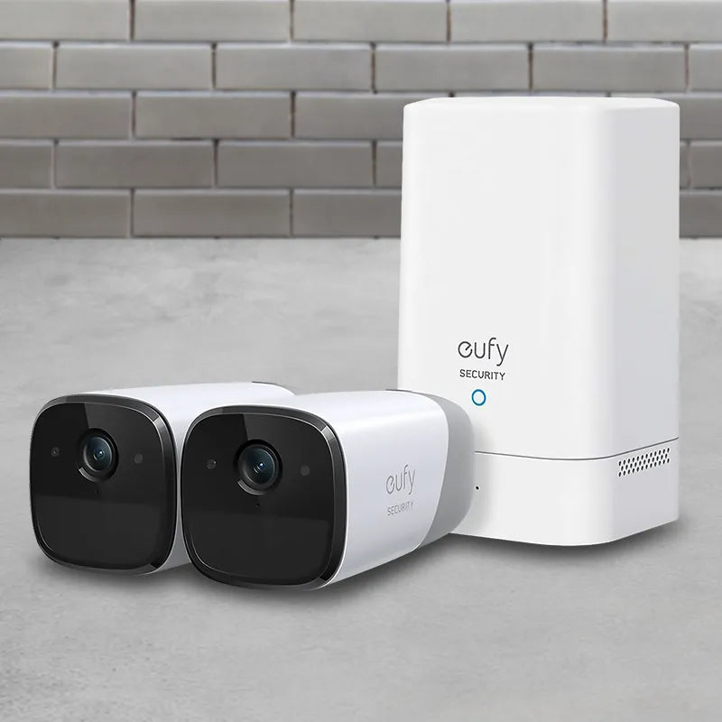 eufy Security E8851CD1 eufyCam 2 Pro Wireless Home Security Camera 2K 2-Camera Set