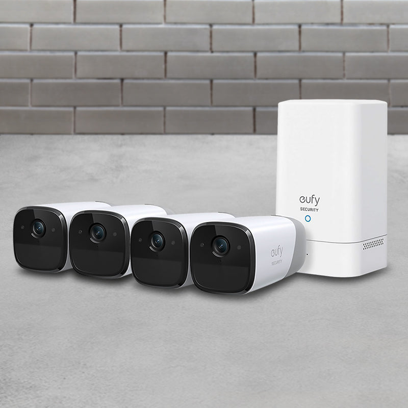 Eufy E8853CD1 EufyCam 2 Pro 2K 4-Camera Set