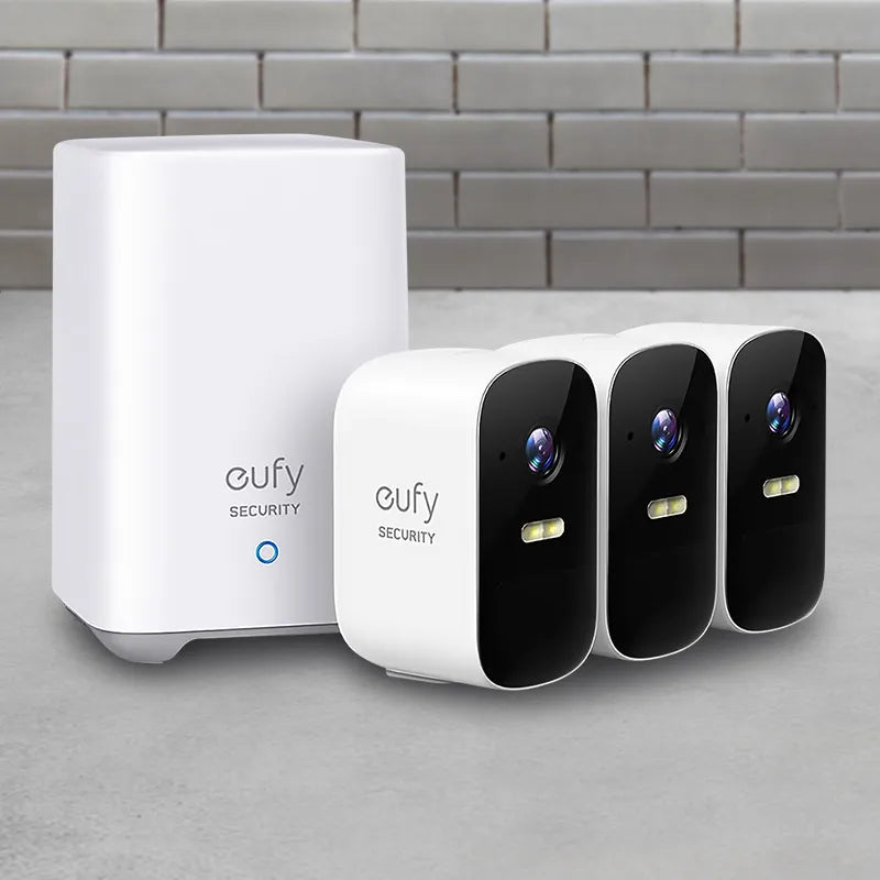 eufy T8862CD1 eufyCam 2C Pro 2K 3-Camera Set