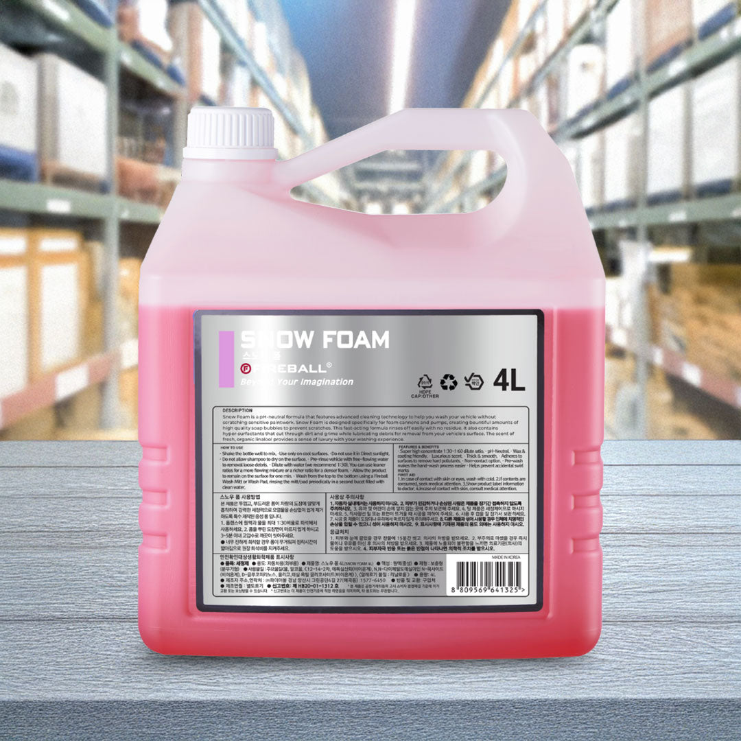 Fireball FB2-SNWFM-4000 | SNOWFOAM 4L