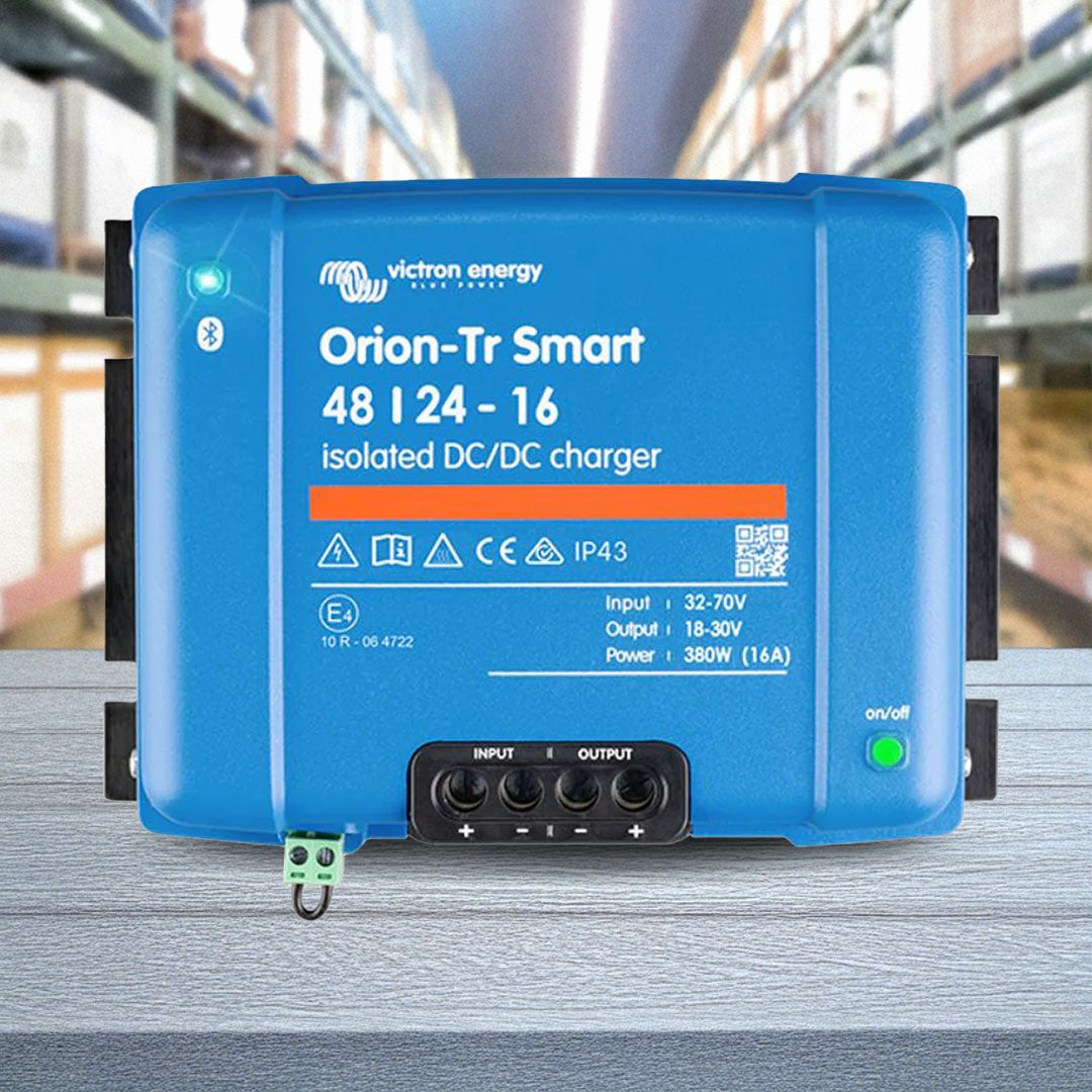Victron Energy ORI482438120 | 48/24-16A (380W) Isolated DC-DC Charger | Orion-Tr Smart
