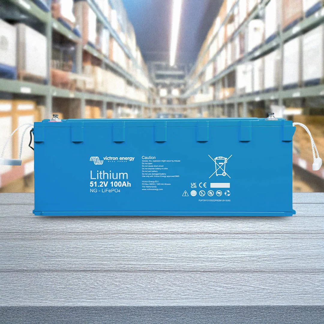Victron Energy BAT548110620 | 51.2V/100Ah NG Battery | LiFePO4