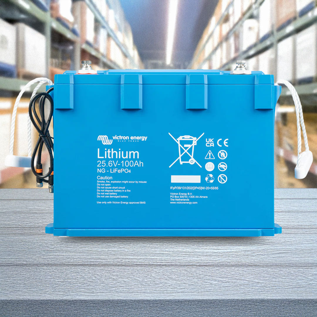 Victron Energy BAT524110620 | 25.6V/100Ah NG Battery | LiFePO4