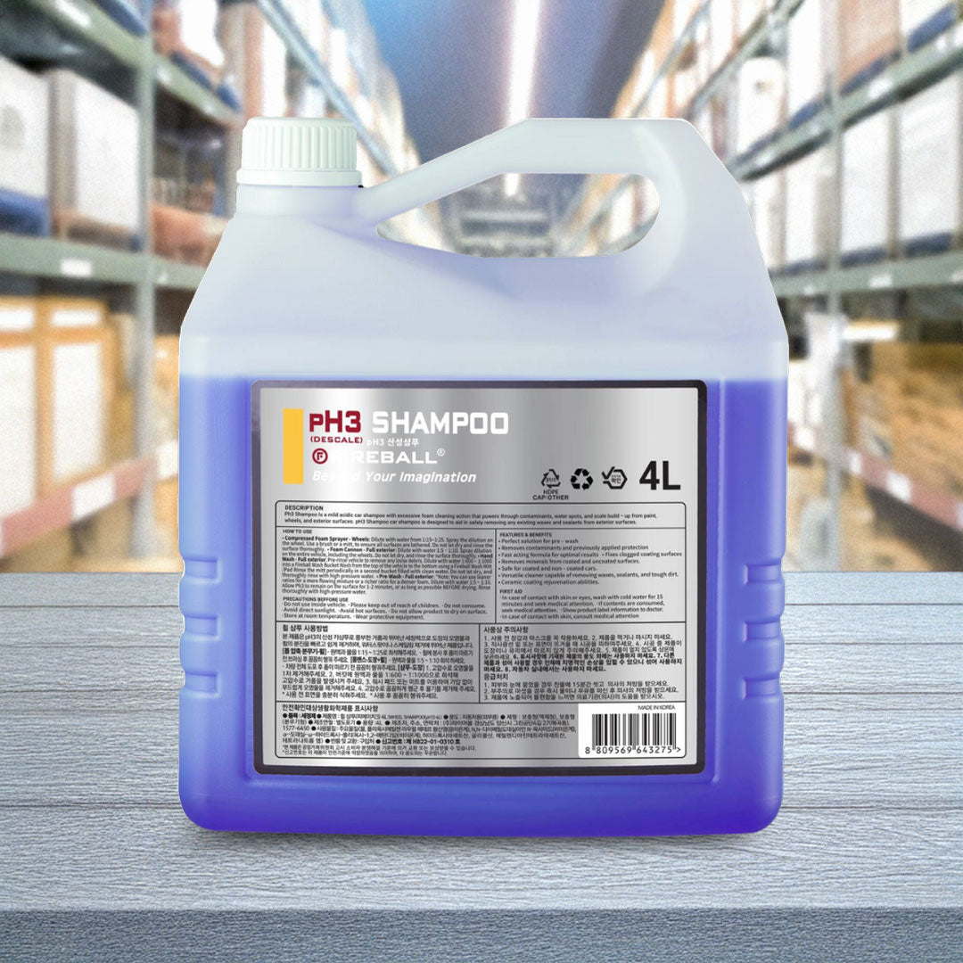 Fireball FB2-PH3SH-4000 | PH3 Shampoo 4 LTR