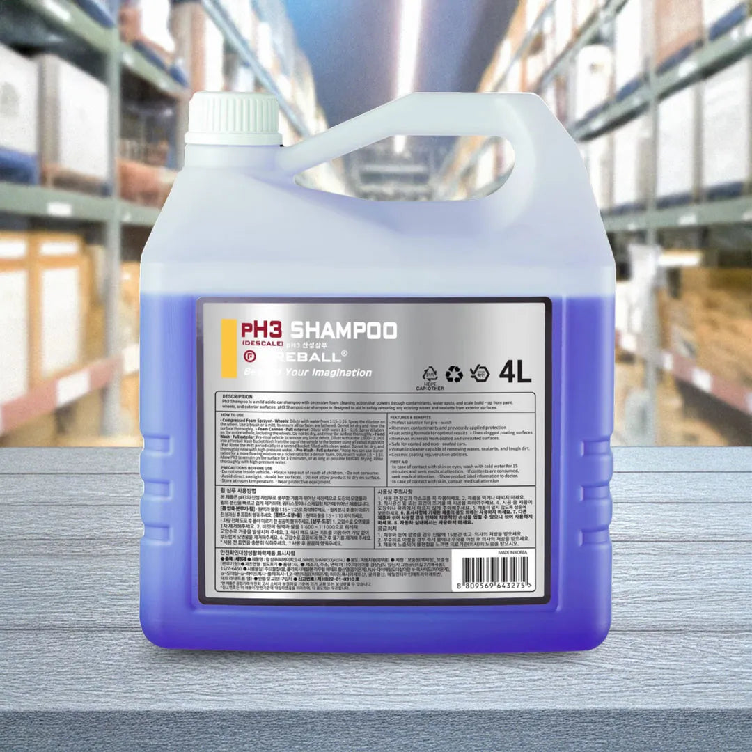 Fireball FB2-PH3SH-4000 | PH3 Shampoo 4 LTR