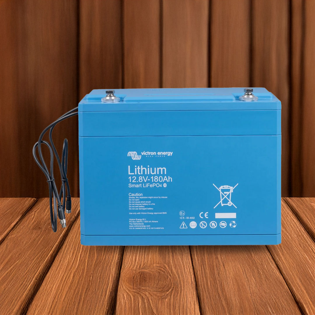 Victron Energy BAT512118610 | 12.8V/180Ah Smart Battery | LiFePO4