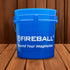 Fireball FB2-FWBKT-CB | FIREBALL BUCKET (Clear-Blue)