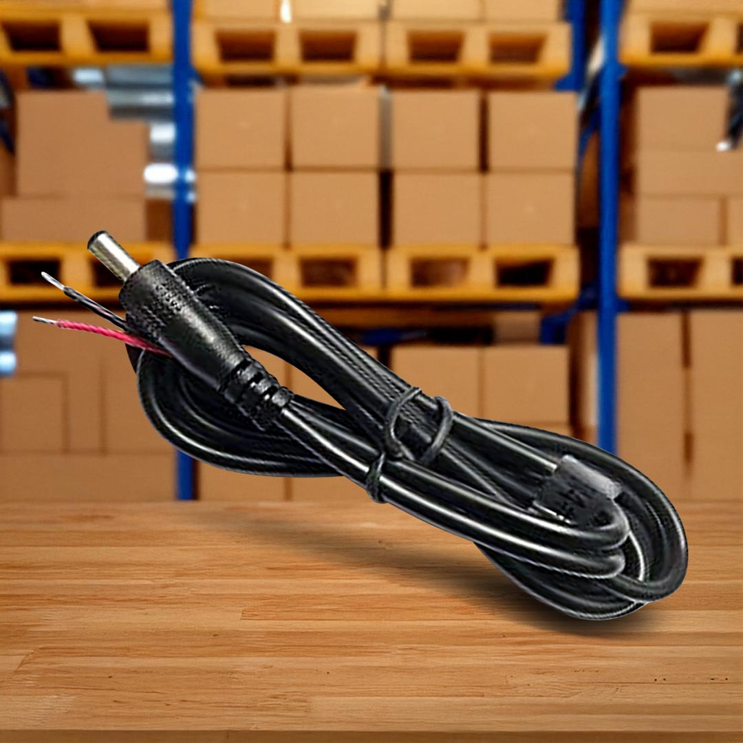 MONGOOSE PC12 Camera Power Cable Connector - 12V Power Connector with 3.5mm Jack