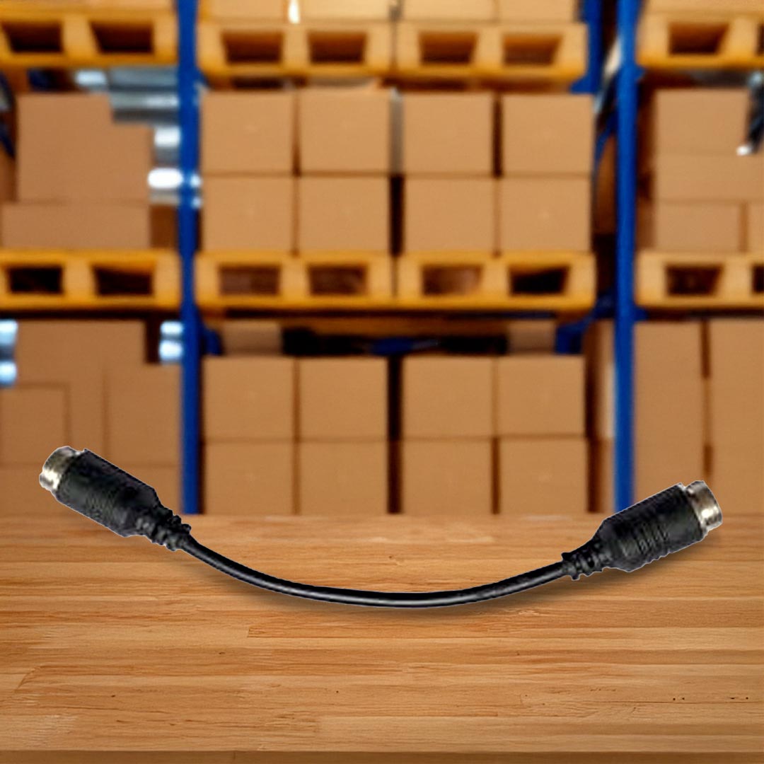 MONGOOSE M2M10CM Male to Male 4 PIN Camera Cable Adapter - Female to Female Connector