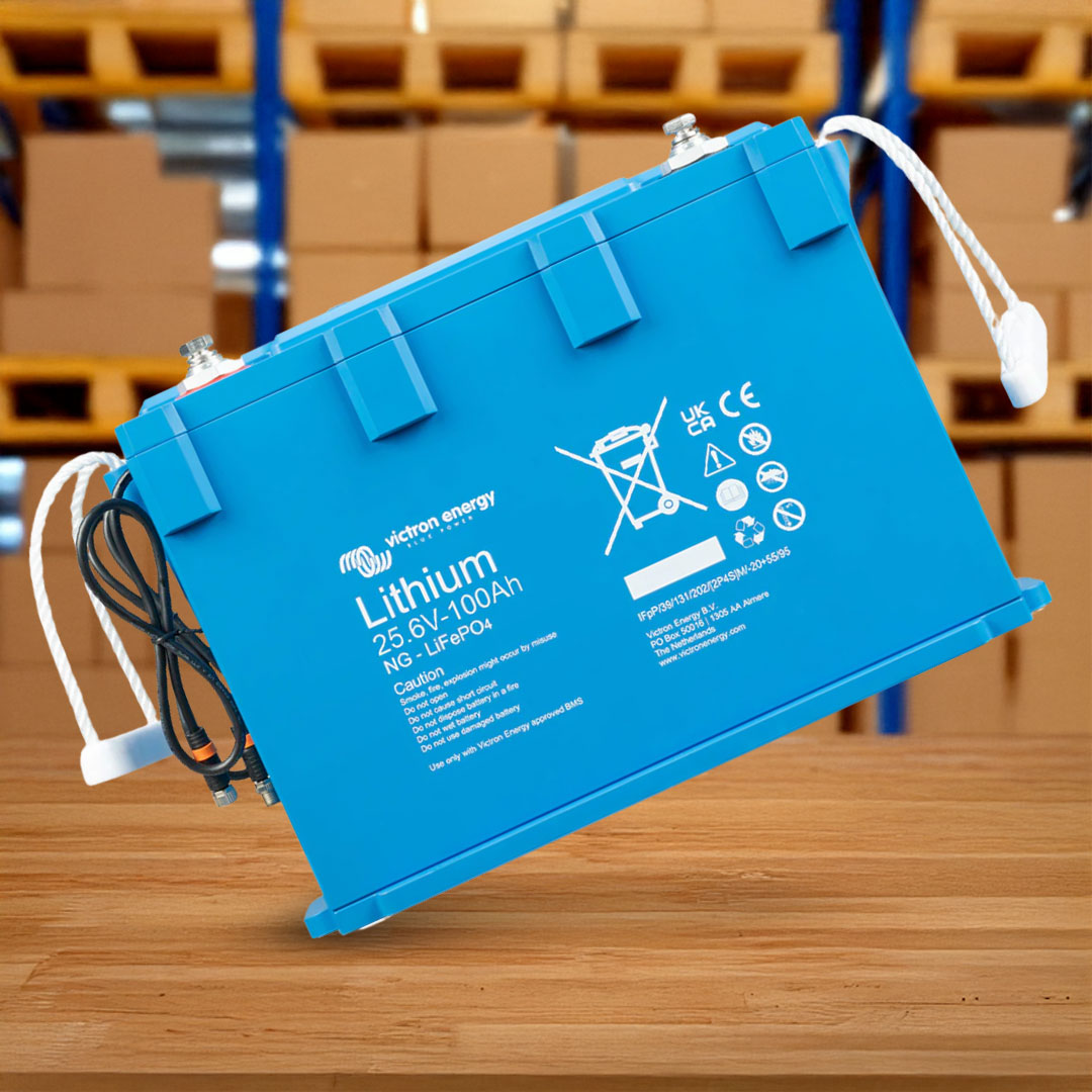 Victron Energy BAT524110620 | 25.6V/100Ah NG Battery | LiFePO4