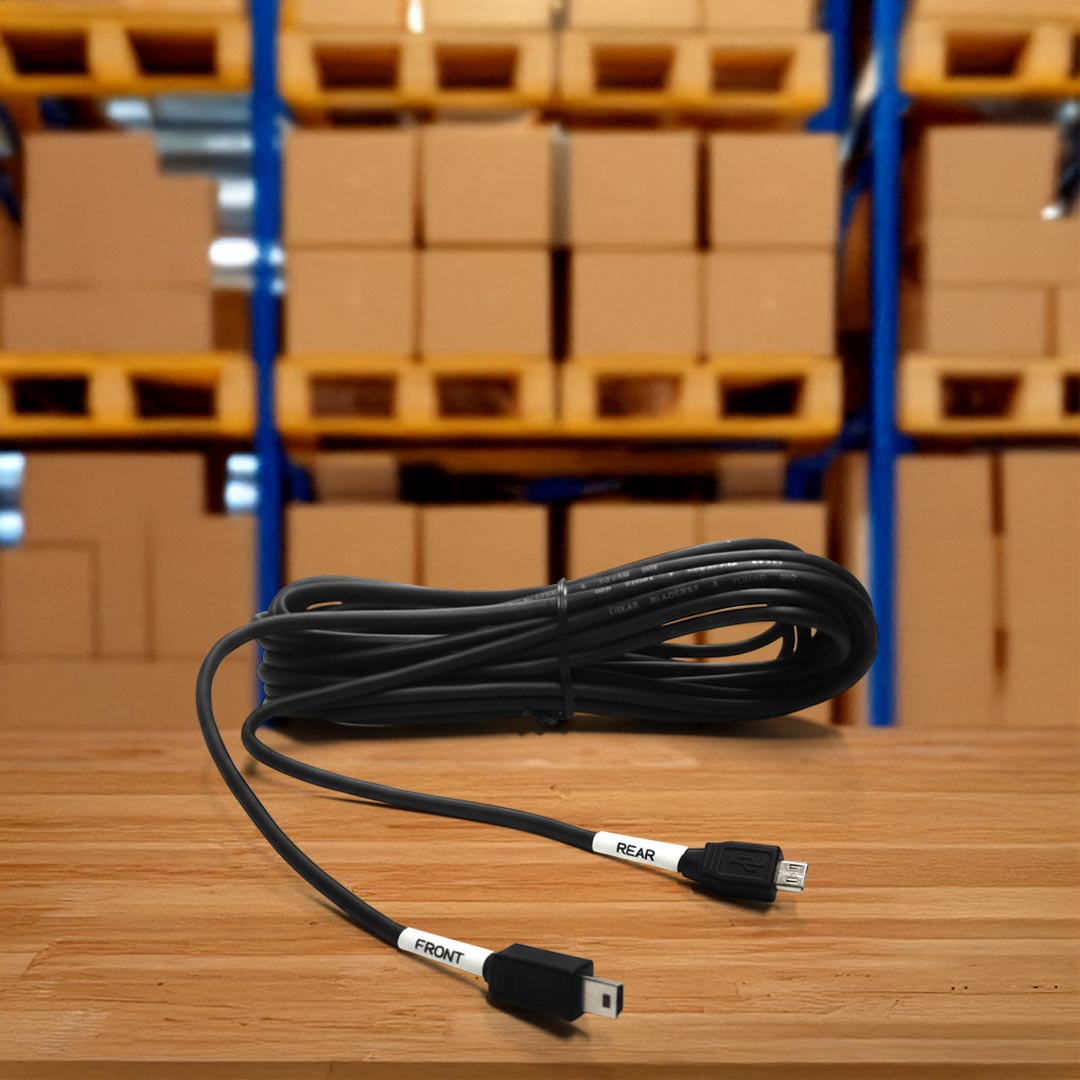 QVIA LUKAS QR-AR-CABLE11 | 11m Rear Camera Extension Cable – Durable Dashcam & Reversing Camera Lead