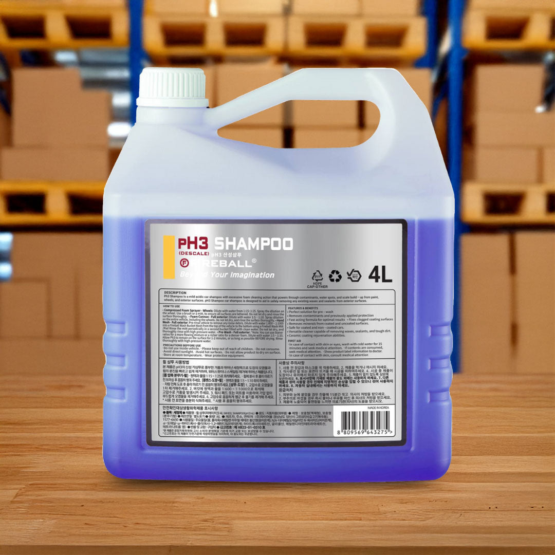 Fireball FB2-PH3SH-4000 | PH3 Shampoo 4 LTR