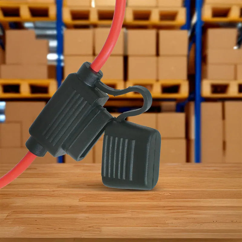 OEX ACX1711BL Standard Blade In Line Fuse Holder Black 1 Way 35A - Single Pack