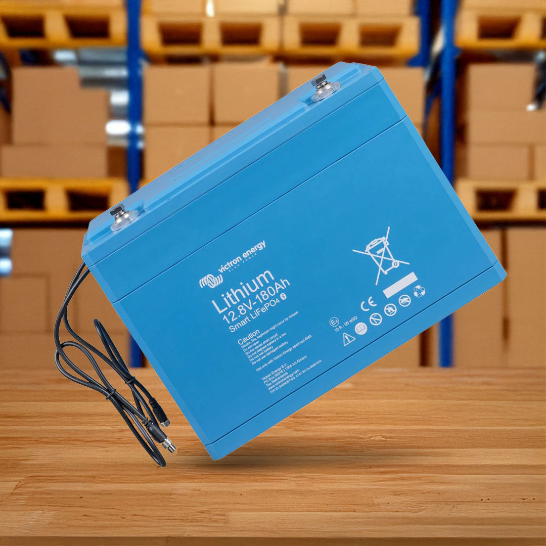 Victron Energy BAT512118610 | 12.8V/180Ah Smart Battery | LiFePO4