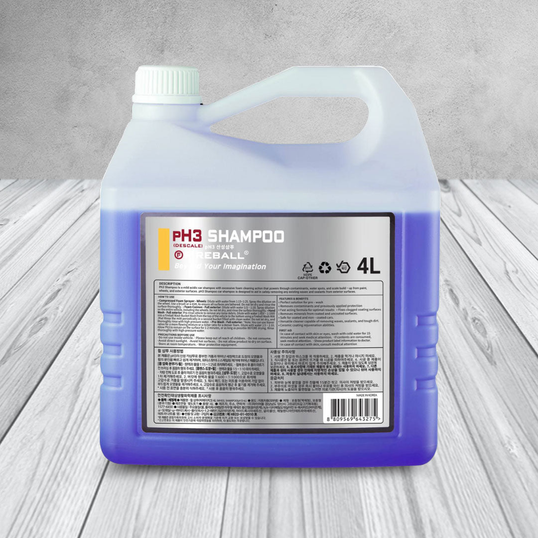 Fireball FB2-PH3SH-4000 | PH3 Shampoo 4 LTR