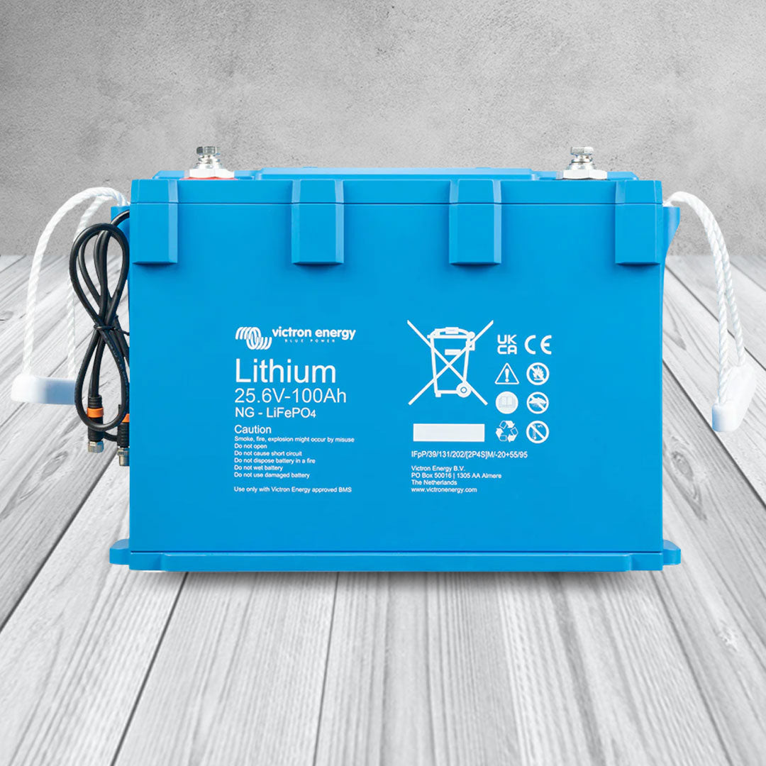 Victron Energy BAT524110620 | 25.6V/100Ah NG Battery | LiFePO4