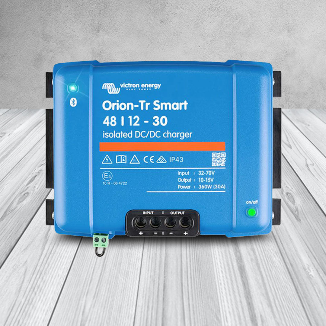 Victron Energy ORI481238120 | 48/12-30A (360W) Isolated DC-DC Charger | Orion-Tr Smart