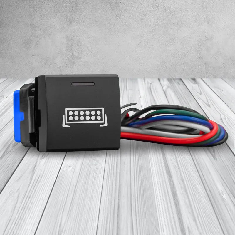 STEDI SQUARE-TOY-BAR Square Type Light Bar Push Switch Suit Toyota Prado 150 Series 2018 - ON
