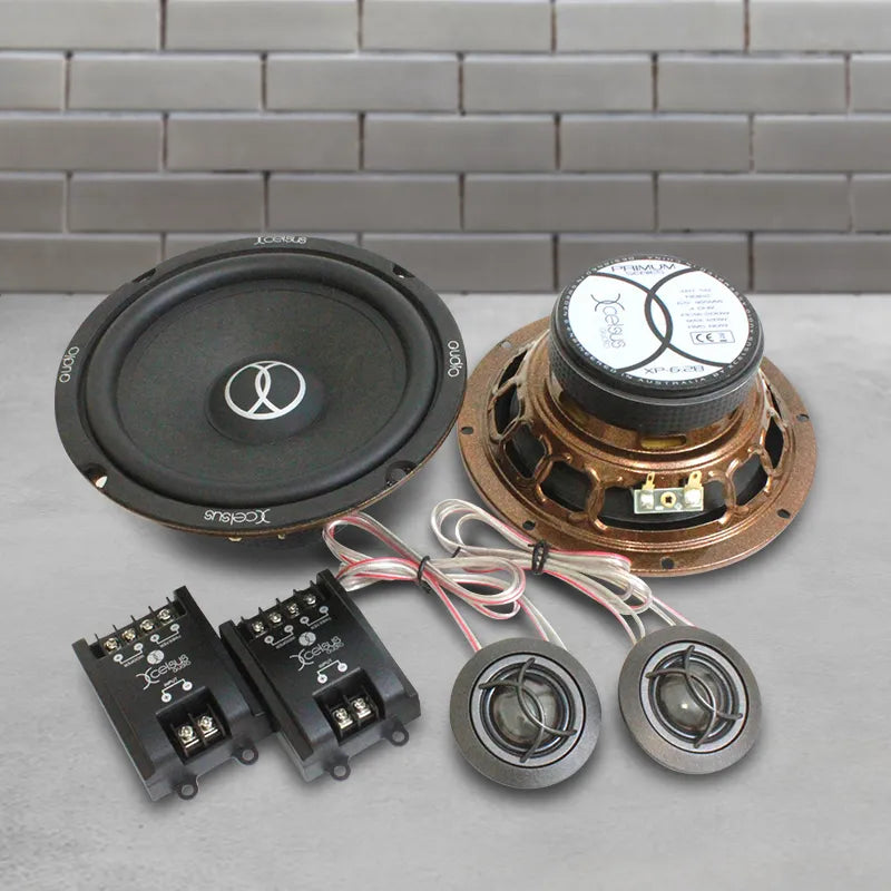 Xcelsus Audio XP6.2B 6.5" Premium Series 2-Way Component Speaker Set