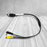 MONGOOSE PVC12HDF 4 Pin Male to RCA and Power - Heavy Duty Camera Adapter Cable