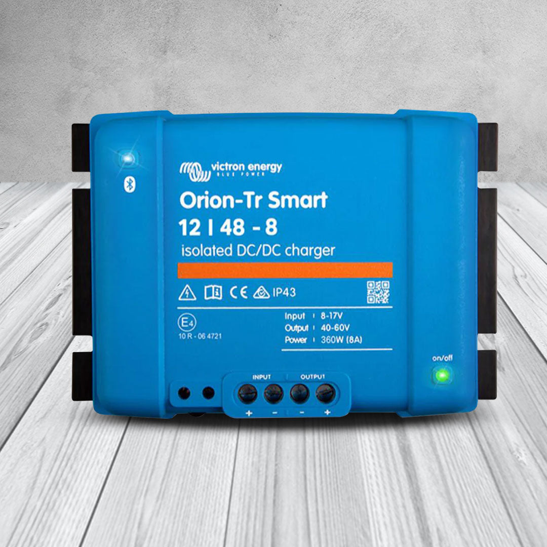 Victron Energy ORI124838120 | 12/48-8A (380W) Isolated DC-DC Charger | Orion-Tr Smart