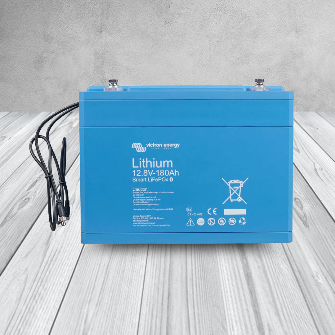 Victron Energy BAT512118610 | 12.8V/180Ah Smart Battery | LiFePO4